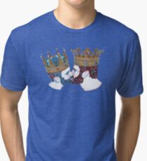 zwei Königreiche Tri-blend T-Shirt