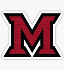 Miami Ziegel 'M' Sticker
