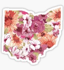 Ohio blühen Sticker