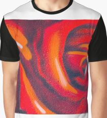 Graffiti Rose Graphic T-Shirt