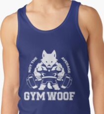 Camiseta de tirantes No es el promedio GYM WOOF
