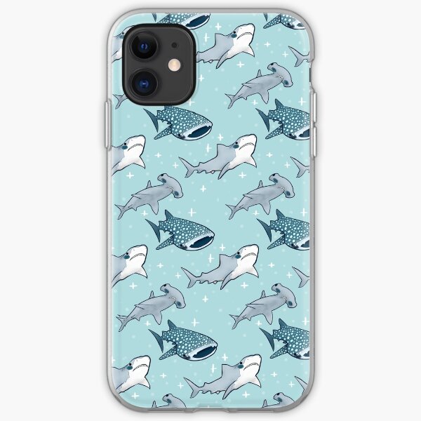 Starry Whale Sharks (Dark version) iphone 11 case Starry Whale Sharks (Dark version) iphone 11 case