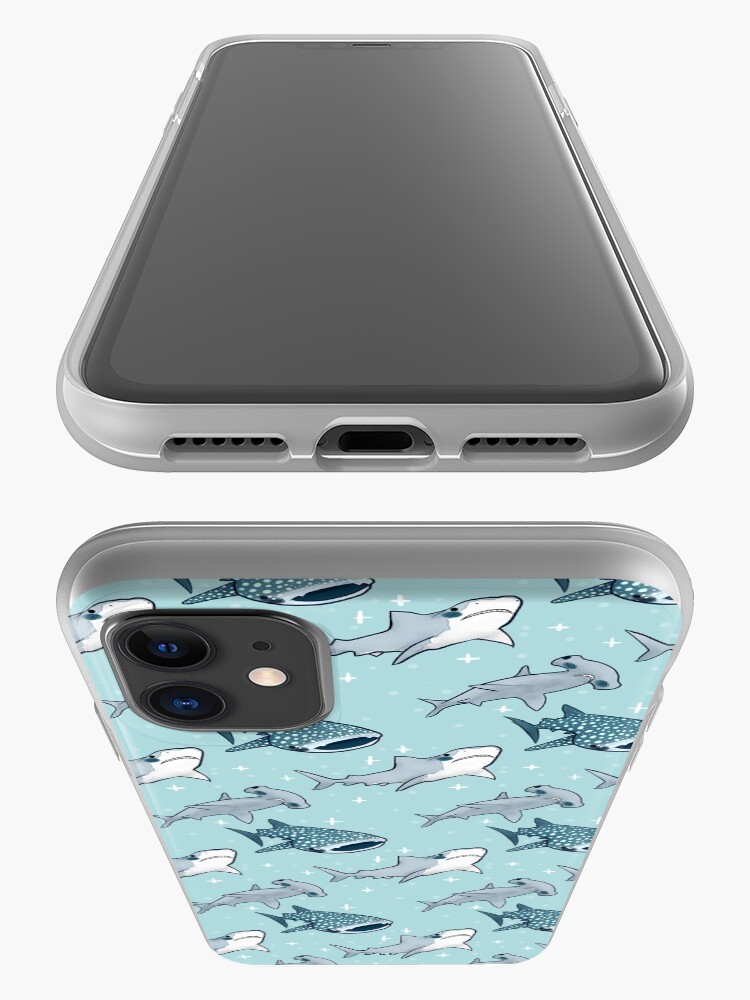 Alternate view of Shark Pattern iPhone Case & Cover
