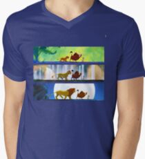 Lion King: Hakuna Matata Men's V-Neck T-Shirt