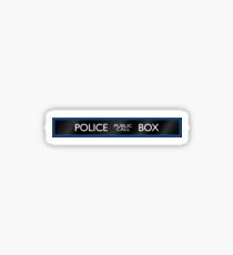 Police Box Sticker