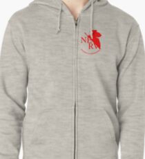 Neon Genesis Evangelion NERVE Logo Zipped Hoodie
