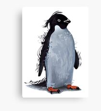 Winter Penguin Canvas Print