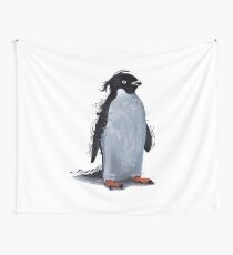 Winter Penguin Wall Tapestry