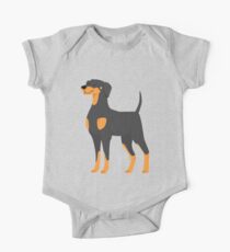 Doberman One Piece - Short Sleeve