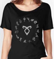 All Runes Symbol - Shadowhunters Relaxed Fit T-Shirt