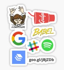 Web technologies Sticker