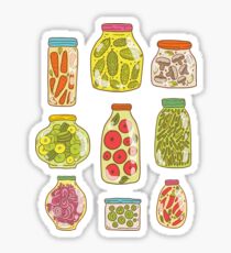 Autumn pickled vegetables Sticker