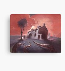 Isolated House Canvas Print