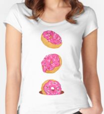 Doughnuts Women's Fitted Scoop T-Shirt