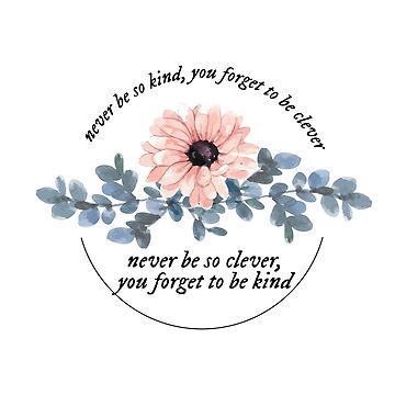 Artwork thumbnail, marjorie lyrics never be so clever, you forget to be kind by lovely-lyrics