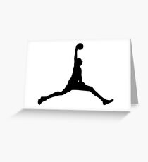 Basketball Dunk Greeting Card