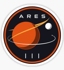 ARES III - The Martian Sticker