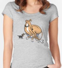 Perfect Fit Women's Fitted Scoop T-Shirt