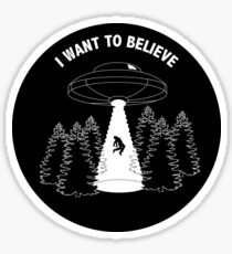 I Want To Believe Sticker