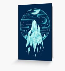 Arctic Wolf Greeting Card