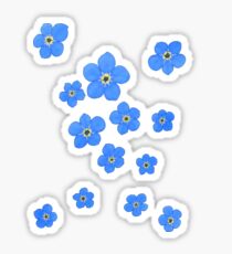 Forget Me Not: Stickers | Redbubble