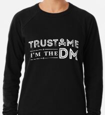 Sudadera ligera Confía en mí, soy el DM