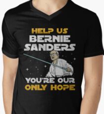 star wars bernie Men's V-Neck T-Shirt