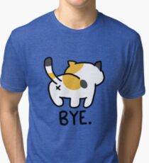 Camiseta de tejido mixto Neko Atsume Sass