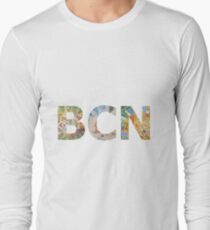 BCN Barcelona Gaudi Langarmshirt
