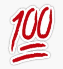 100 Emoji: Stickers | Redbubble