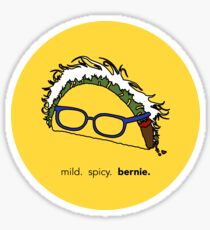 mild. spicy. bernie. Sticker