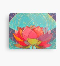 space lotos Metal Print