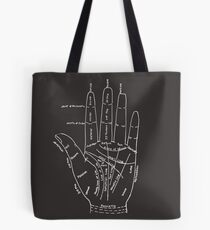 Chart of the Hand - fortune-telling Tote Bag