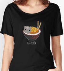 Catsudon Women's Relaxed Fit T-Shirt