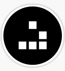 Hacker emblem Sticker