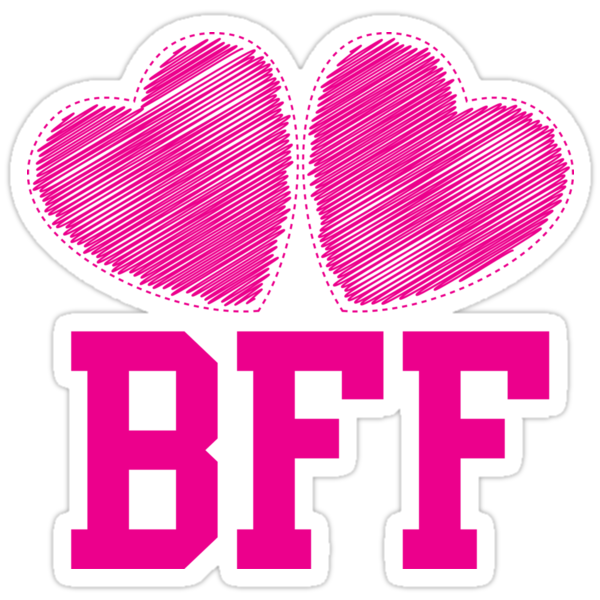 BFF Heart SVG