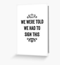Signature Collections Snarky Card & More Greeting Card