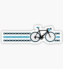Bike Stripes Team Sky - Chain Sticker
