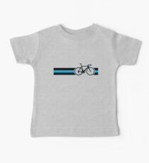 Bike Stripes Team Sky Baby Tee
