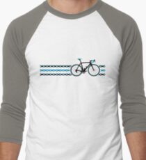 Bike Stripes Team Sky - Chain Men's Baseball ¾ T-Shirt
