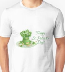 Happy Saint Patrick's day card Unisex T-Shirt