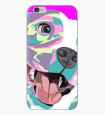 Pitbull art iPhone Case