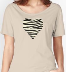 0155 Cornsilk Tiger Relaxed Fit T-Shirt