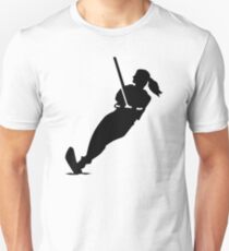 Water skiing woman Unisex T-Shirt