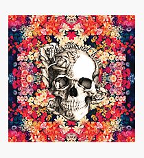 You are not here Sugar Skull Photographic Print