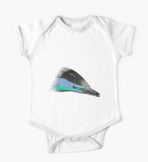 Common Dolphin (version turquoise/purple) One Piece - Short Sleeve