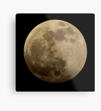 Super Full Moon Metal Print