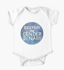 Destroy The Gender Binary One Piece - Short Sleeve