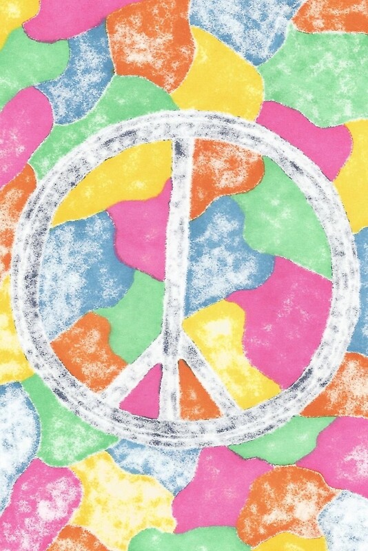 Tie Dye Peace Sign By Daniellegensler Redbubble 