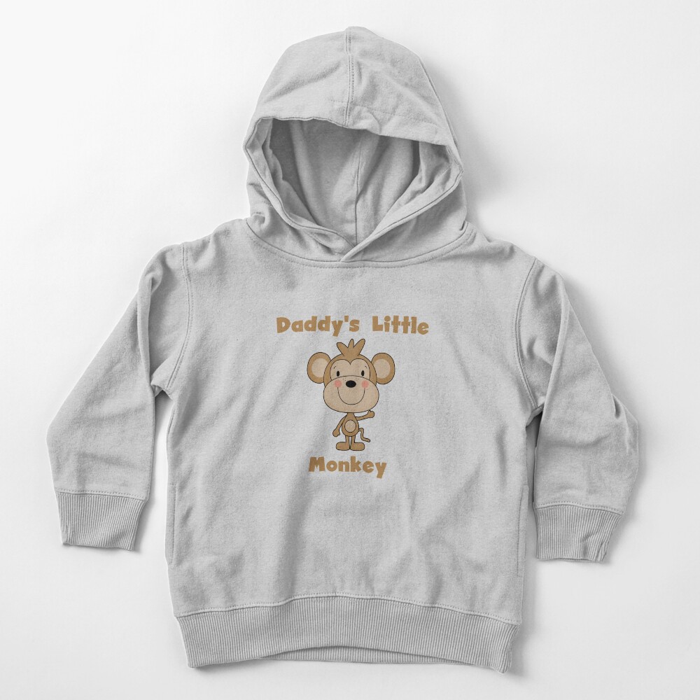 Fleece Pull Over Sweatshirt for Boys Girls Kids Youth Monkey Unisex Toddler Hoodies